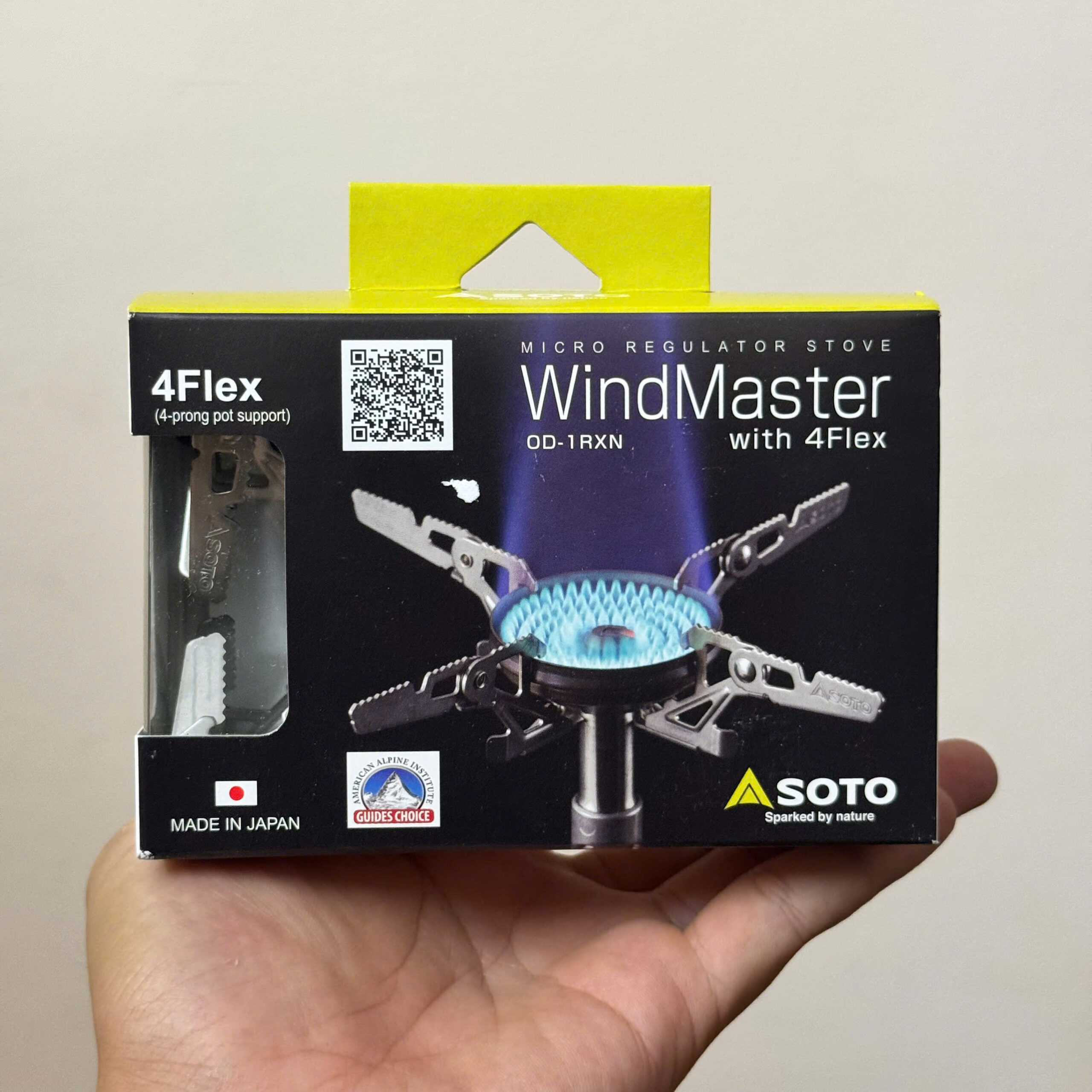 Bếp Gas Cắm Trại Soto WindMaster Stove With 4Flex