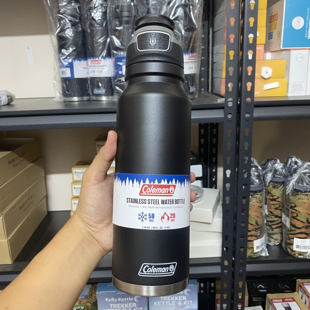 Bình Giữ Nhiệt Coleman Autoseal FreeFlow Stainless Steel Insulated Water Bottle 40oz - 1.2L