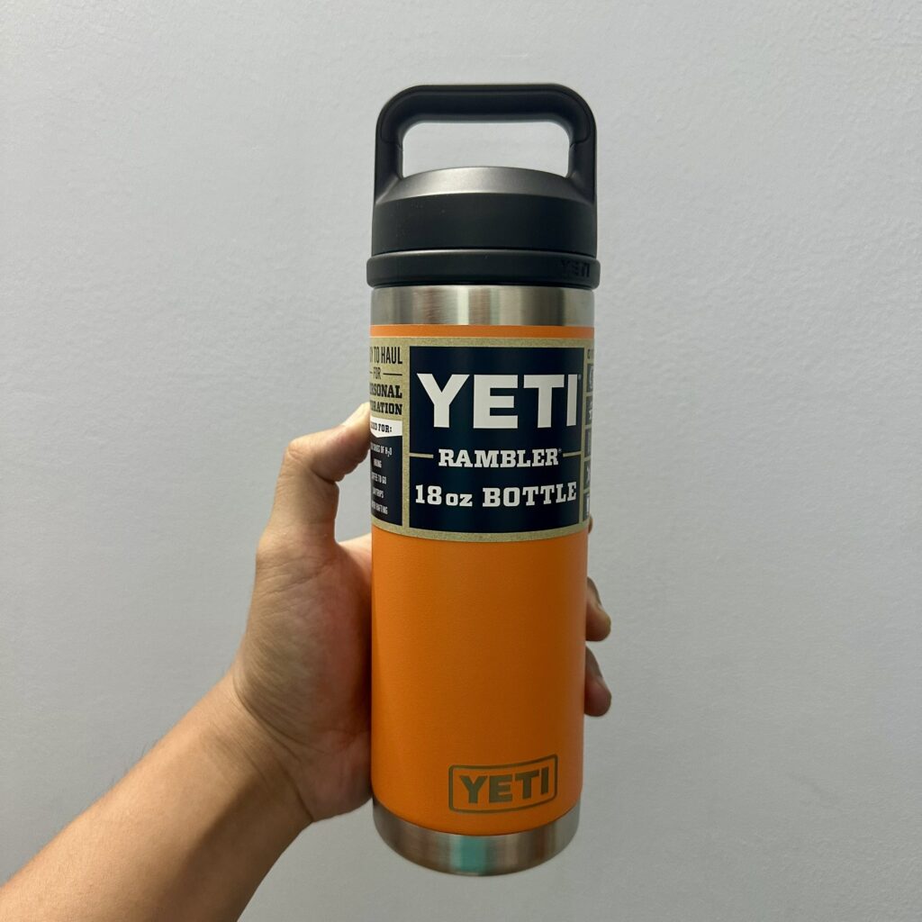 Bình Giữ Nhiệt YETI Rambler 18 oz Bottle with Chug Cap