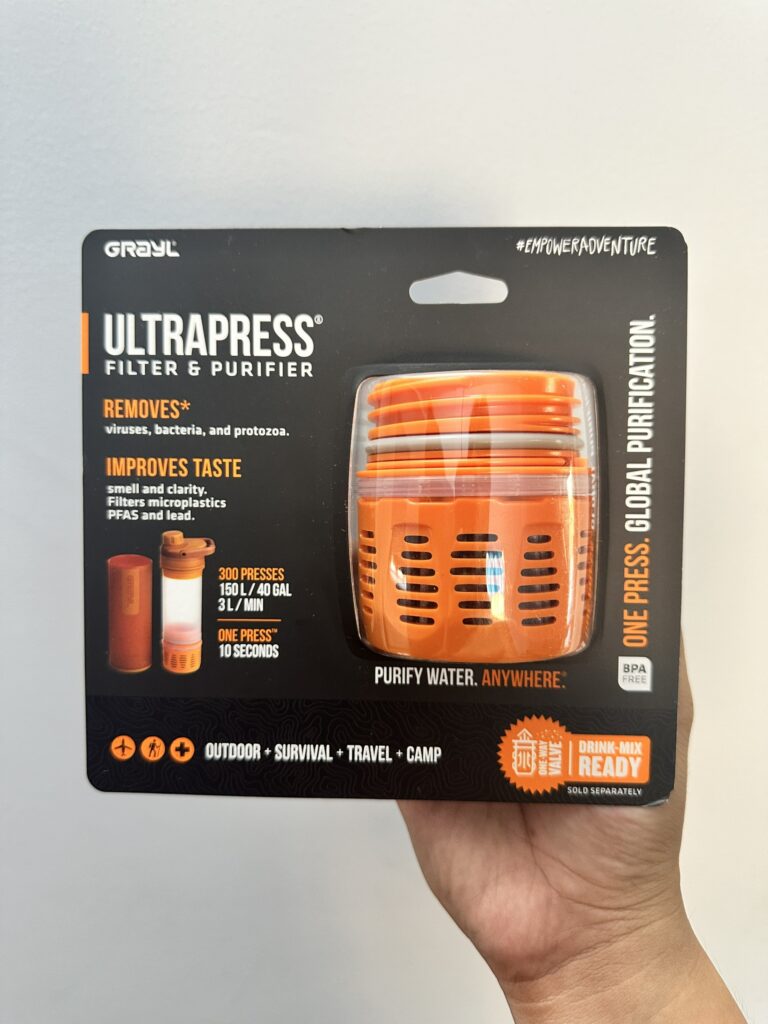 Đầu Lọc Grayl UltraPress Replacement Purifier Cartridge Orange