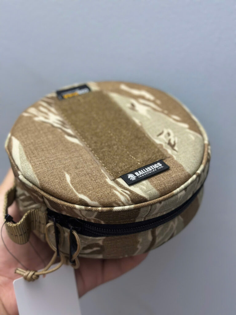 Túi Vải Cordura Ballistics Round Tough Case Desert Tiger Stripe