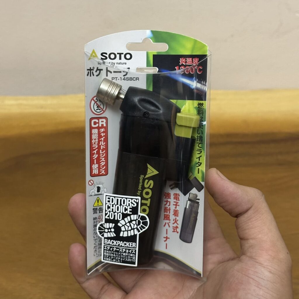 Bật Lửa Soto Pocket Torch PT-14SBCR 