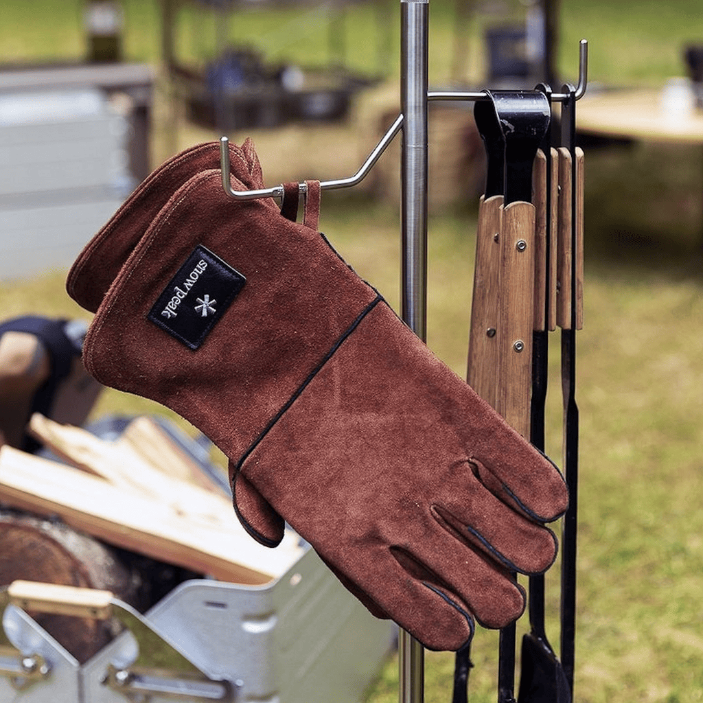 Găng Tay Cách Nhiệt Snow peak Fire Side Gloves Brown 