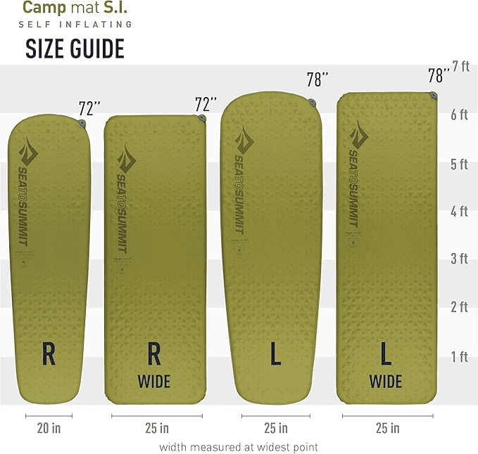Nệm Sea To Summit ST81108001 Camping Mat S.I Sleeping Pad
