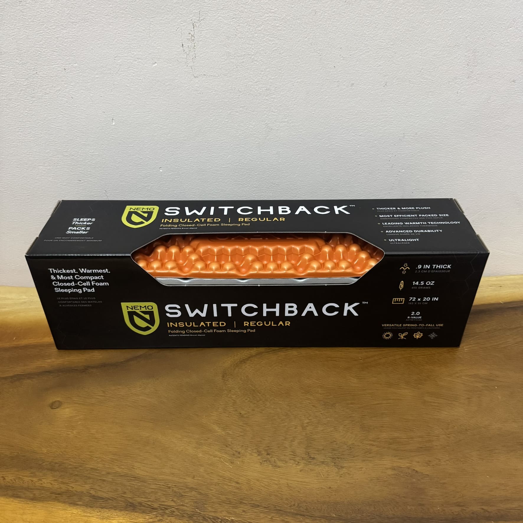 Đệm Xốp Cách Nhiệt NEMO Switchback Sleeping Pad
