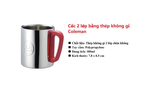 ly coleman 300ml double stainless mug 170 9484 3