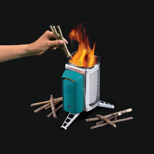 bep cam trai biolite cookstove biolite wood pellet backpacking stove 3