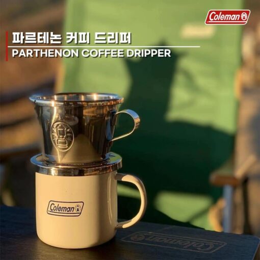 phin pha ca phe coleman parthenon coffee dripper stainless 3