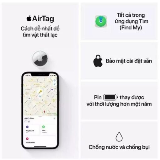 apple airtag 4 pack theo doi dinh vi do dung 11