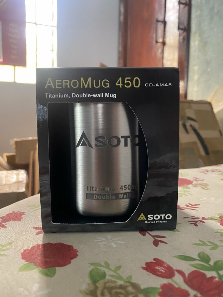 Ly Soto AeroMug Titanium 450ml | Motocamp.vn