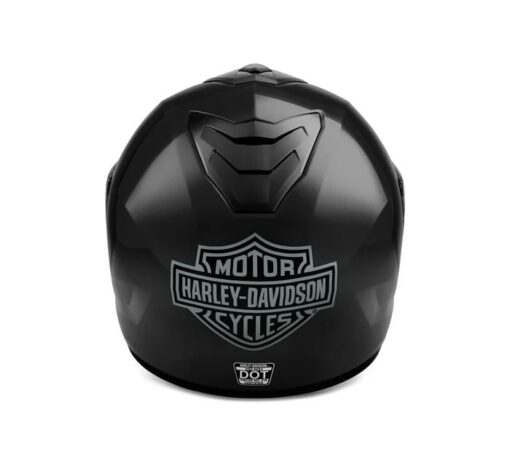 non fullface harley davidson mens capstone sun shield modular helmet gloss black 98158 21vx 1 1