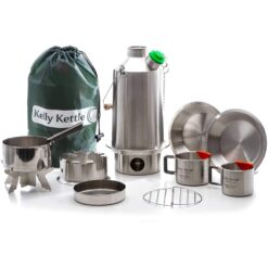 kelly kettle ultimate base camp kit 54oz large stainless steel 1