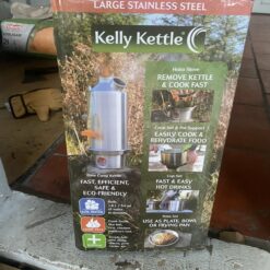 kelly kettle ultimate base camp kit 54oz large stainless steel 12