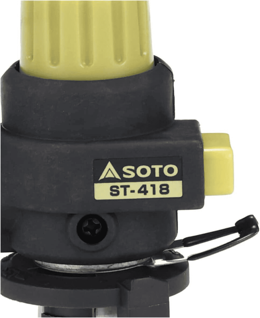 Fornelletto A Gas SOTO ST-450S Field Chucker - Solo Corpo, Made In Japan, Nero
