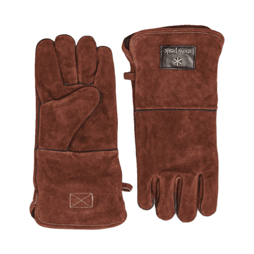 gang tay cach nhiet snow peak fire side gloves brown 1