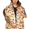 tui ngu poler reversible napsack furry camo sand 5