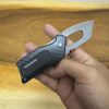 dao swiss tech folding pocket knife titanium carbon fiber handle 2