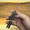 dao swiss tech folding pocket knife titanium carbon fiber handle 3