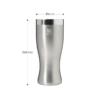 ly stanley golden hour pilsner glass 443ml 1