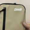 tui deo vai coleman smart shoulder pouch sand co 8774 5
