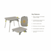 ban nemo moonlander dual height table fog 15