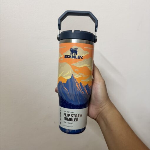 Bình Stanley IceFlow Flip Straw 2.0 Tumbler - 30 fl. oz. - Always With Honor - Ảnh 2