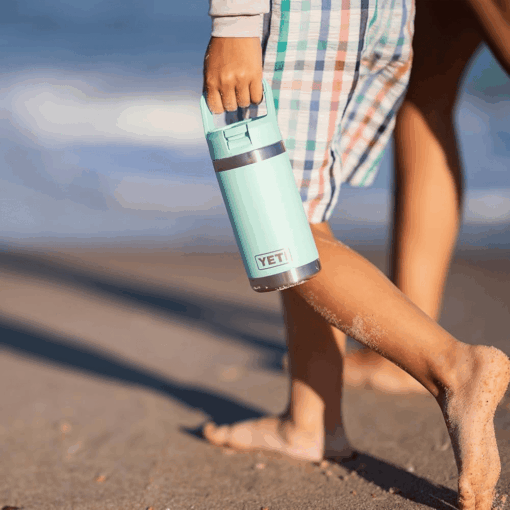 Bình YETI Rambler Jr. 12oz Kids Vacuum Water Bottle With Straw Cap - Ảnh 6