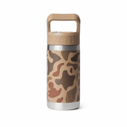 Bình YETI Rambler Jr. 12oz Kids Vacuum Water Bottle With Straw Cap - Ảnh 11
