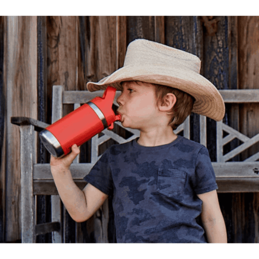 Bình YETI Rambler Jr. 12oz Kids Vacuum Water Bottle With Straw Cap - Ảnh 5
