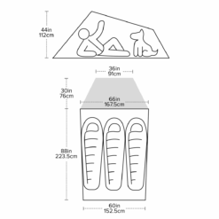 leu big agnes c bar 3 person tent 8